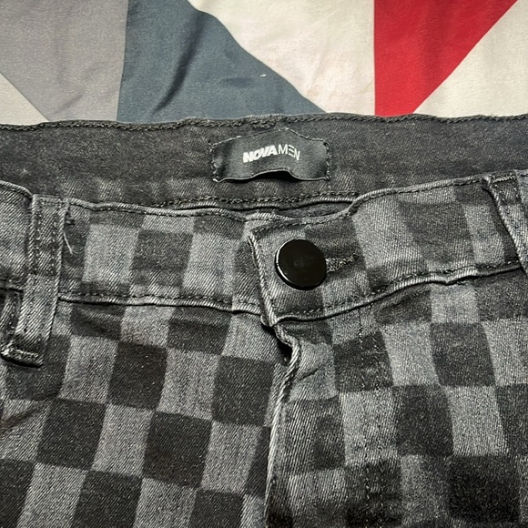 Black and grey fashion nova pants great pick up 🔥 - Picture 4 of 4